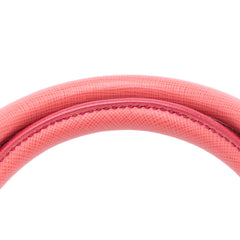 Medium Saffiano Lux Promenade Satchel