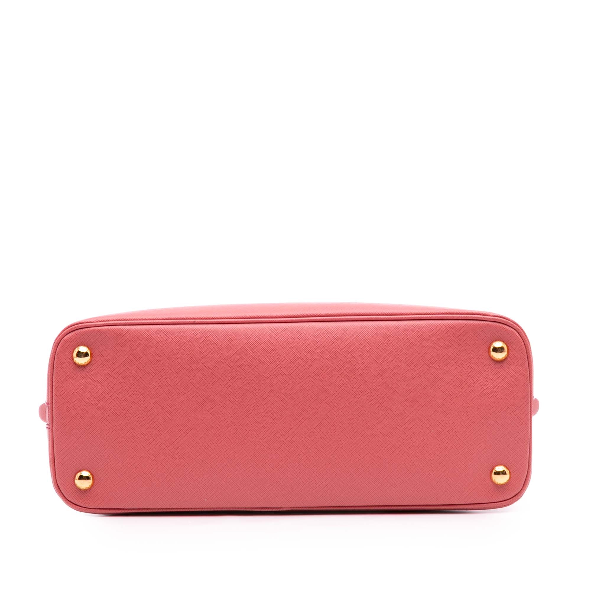 Medium Saffiano Lux Promenade Satchel