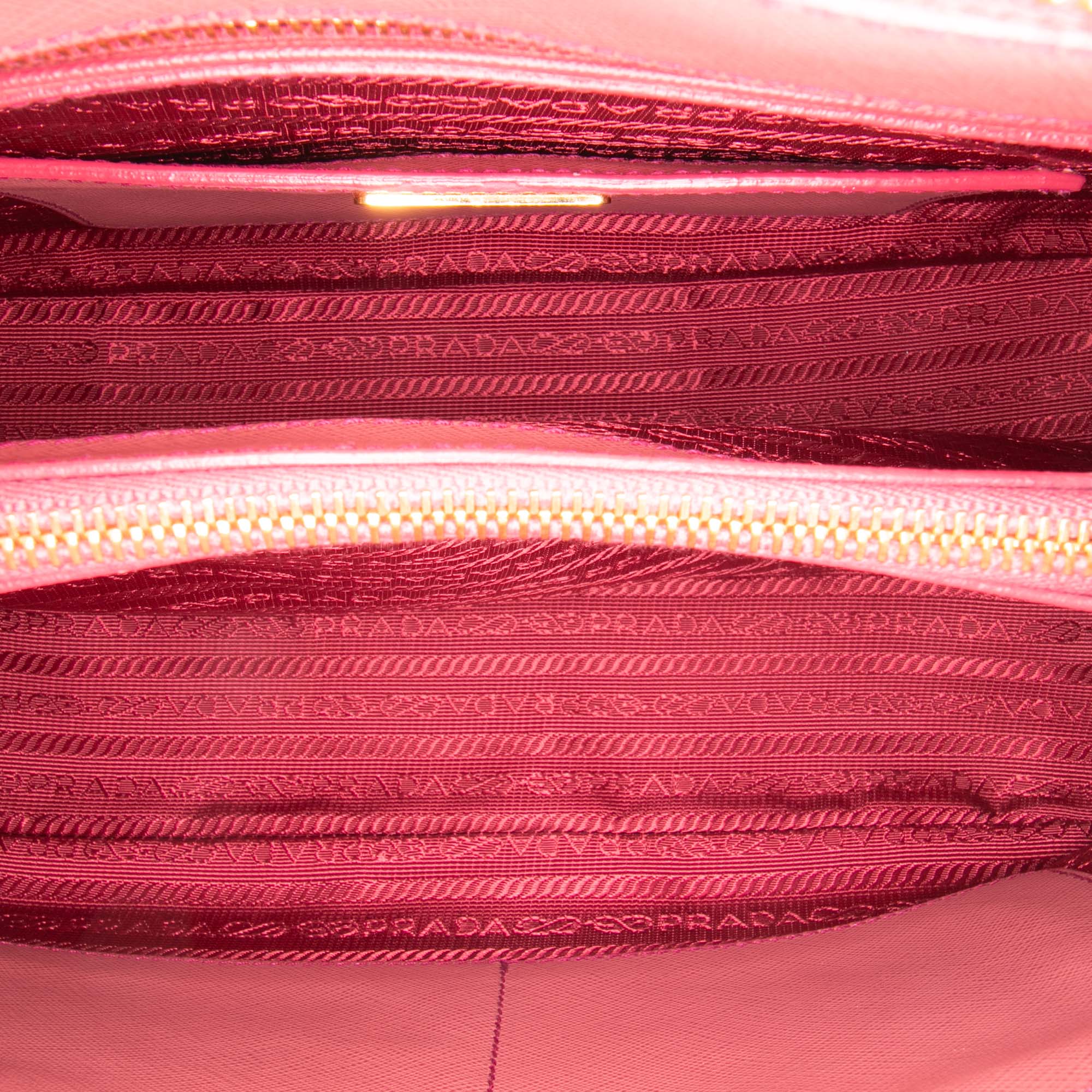 Medium Saffiano Lux Promenade Satchel