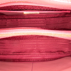 Medium Saffiano Lux Promenade Satchel