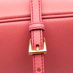 Medium Saffiano Lux Promenade Satchel