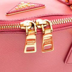 Medium Saffiano Lux Promenade Satchel