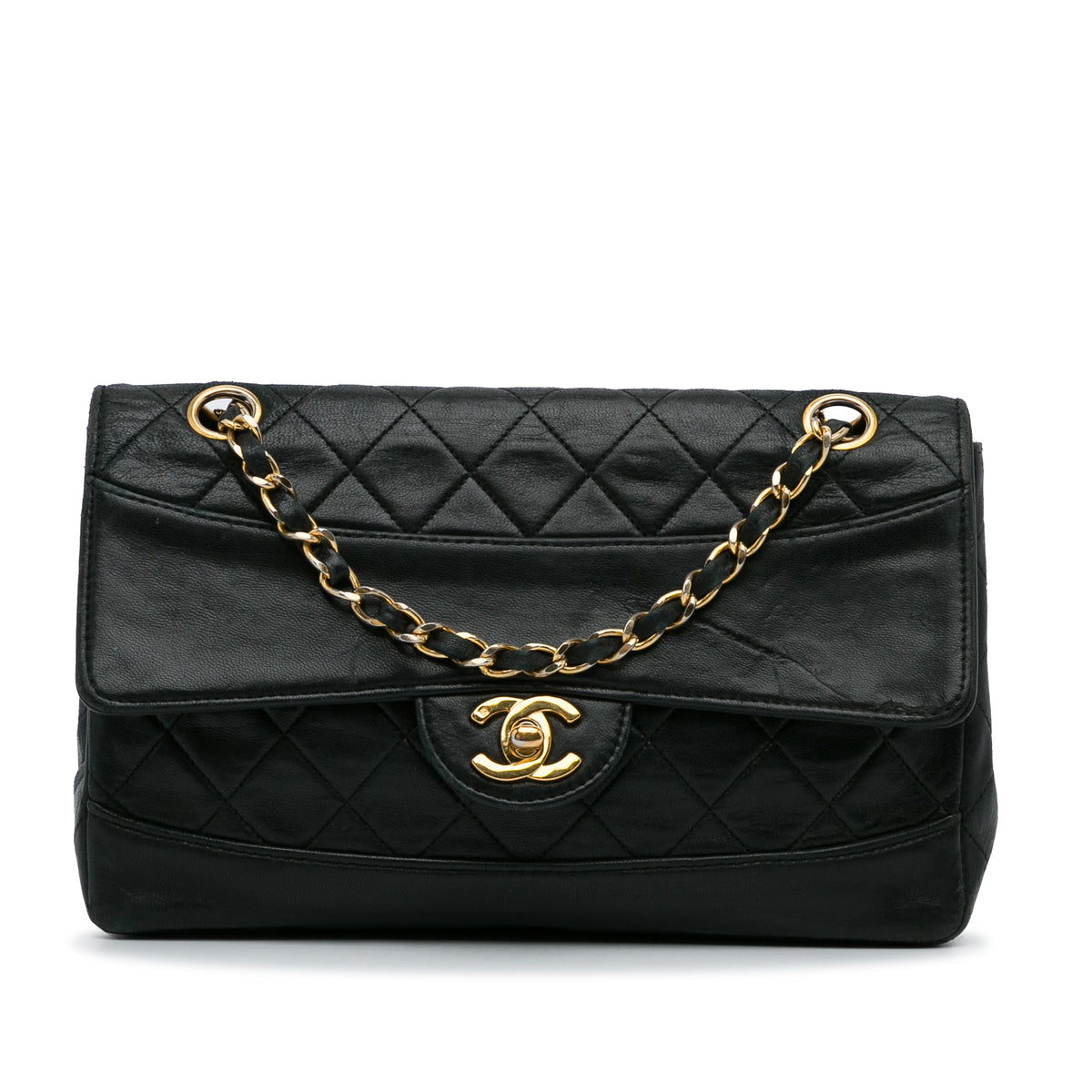 Quilted Lambskin Shoulder Bag_0