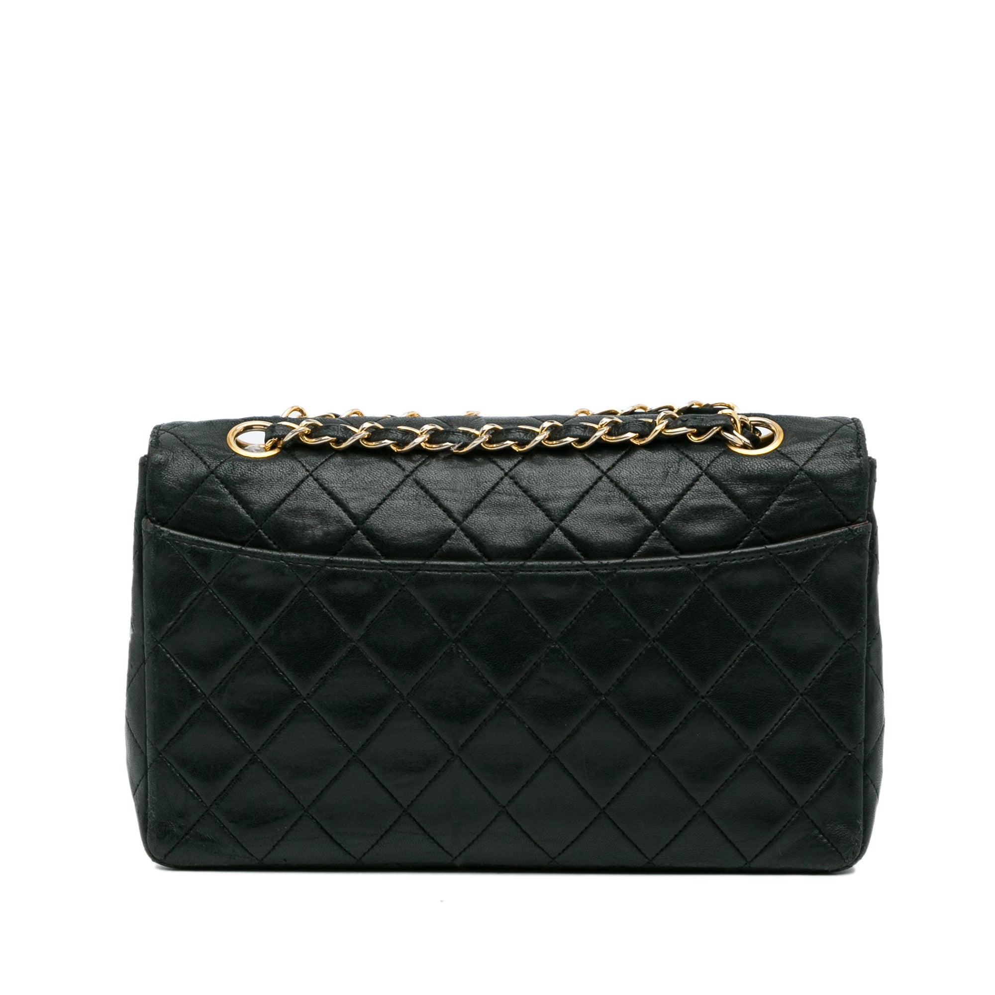 Quilted Lambskin Shoulder Bag