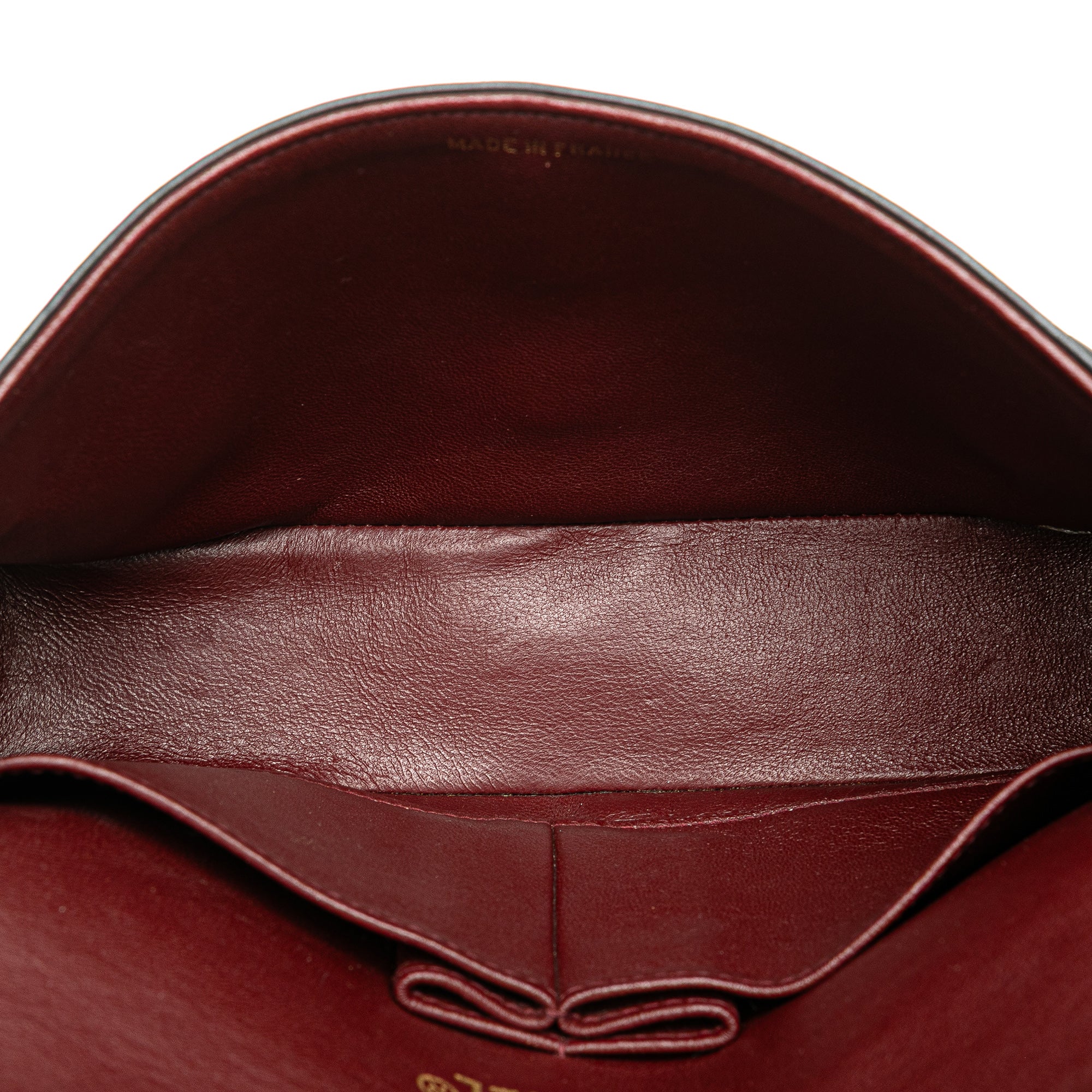 Small Classic Lambskin Double Flap