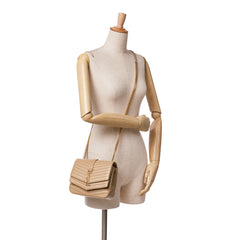 Small Chevron Lambskin Monogram Sulpice Bag