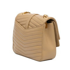 Small Chevron Lambskin Monogram Sulpice Bag