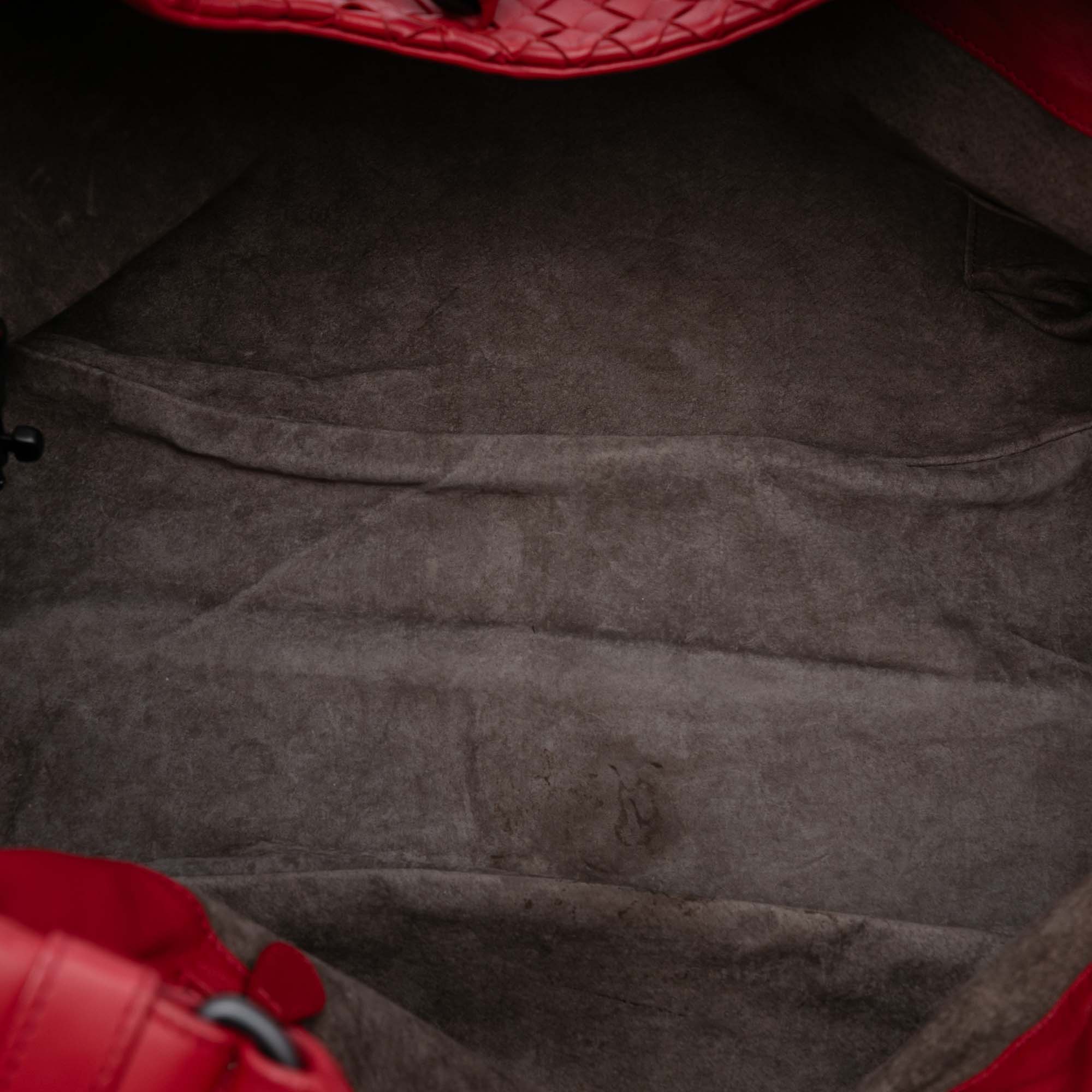 Large Nappa Intrecciato Campana Hobo