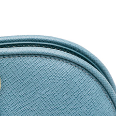 Medium Saffiano Lux Open Promenade Satchel