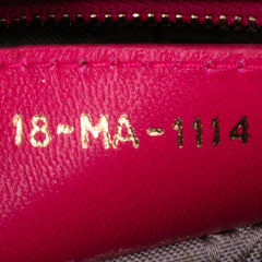 Medium Lambskin Cannage Lady Dior