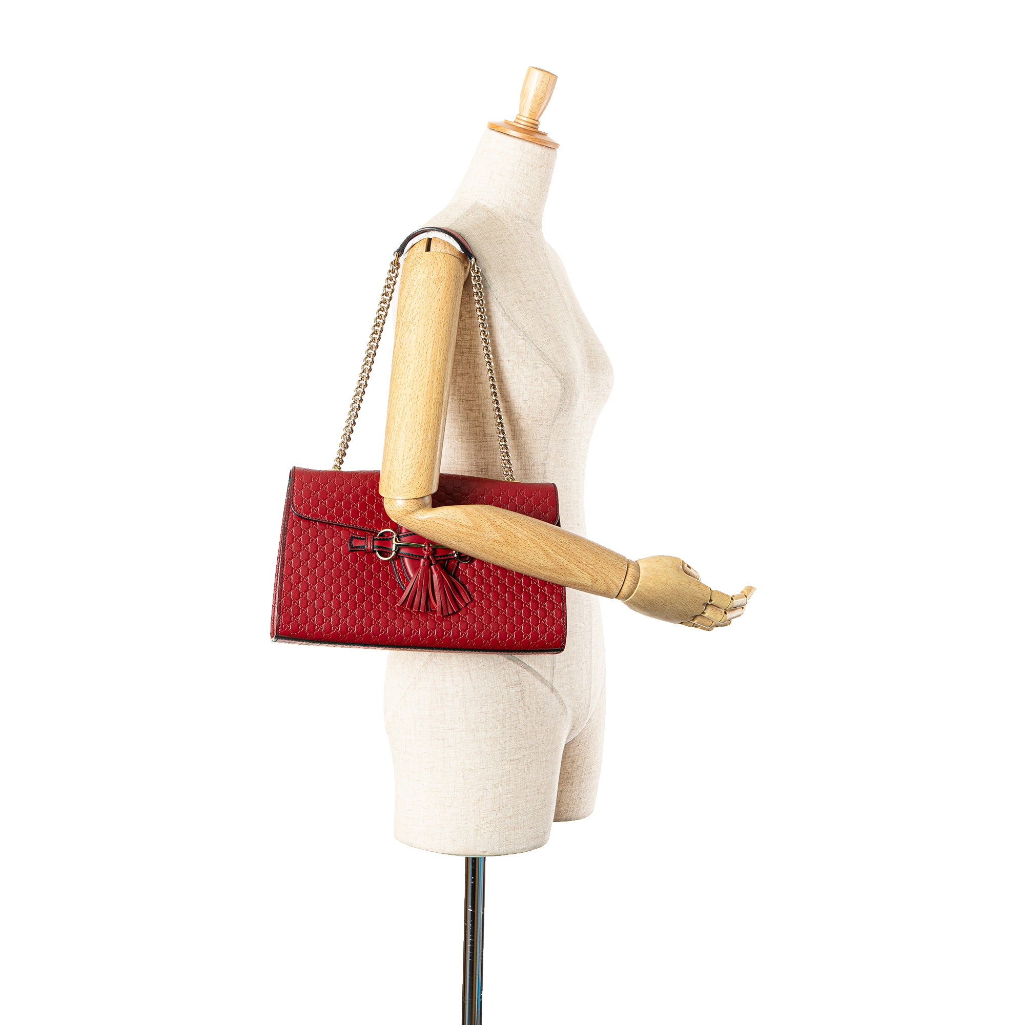 Medium Microguccissima Emily Shoulder Bag