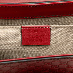 Medium Microguccissima Emily Shoulder Bag