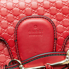 Medium Microguccissima Emily Shoulder Bag