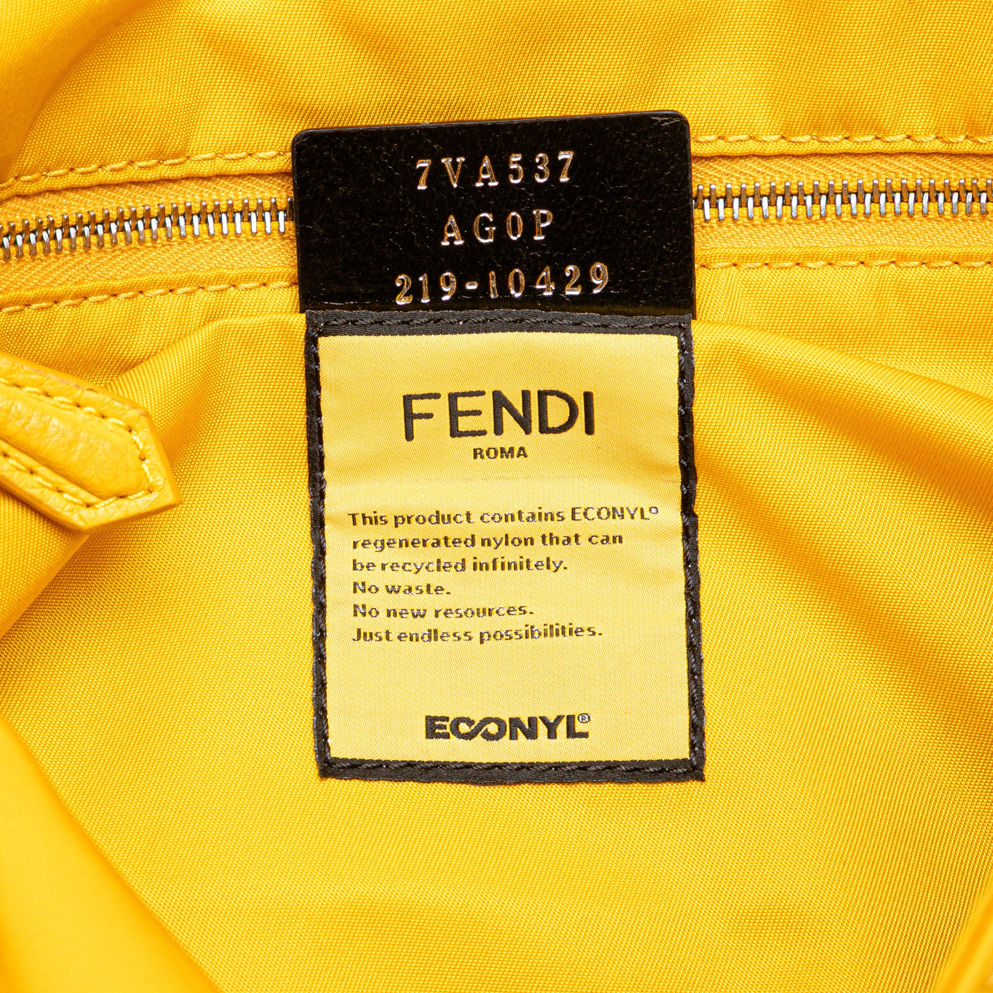 Medium Econyl Nylon Baguette Crossbody