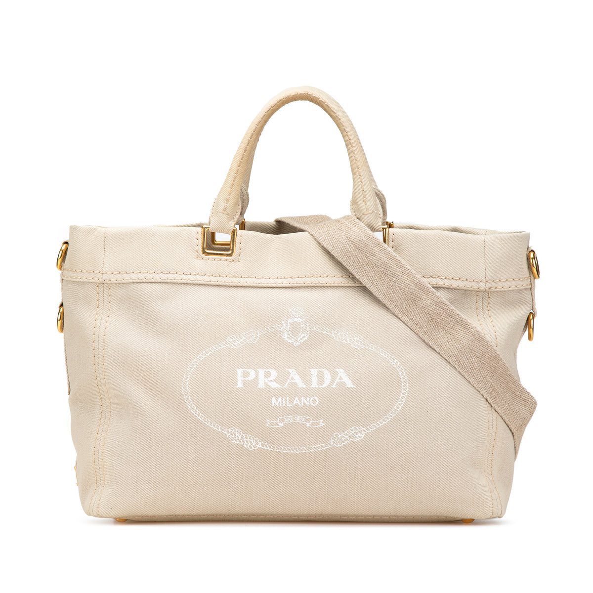 Denim Canapa Logo Satchel
