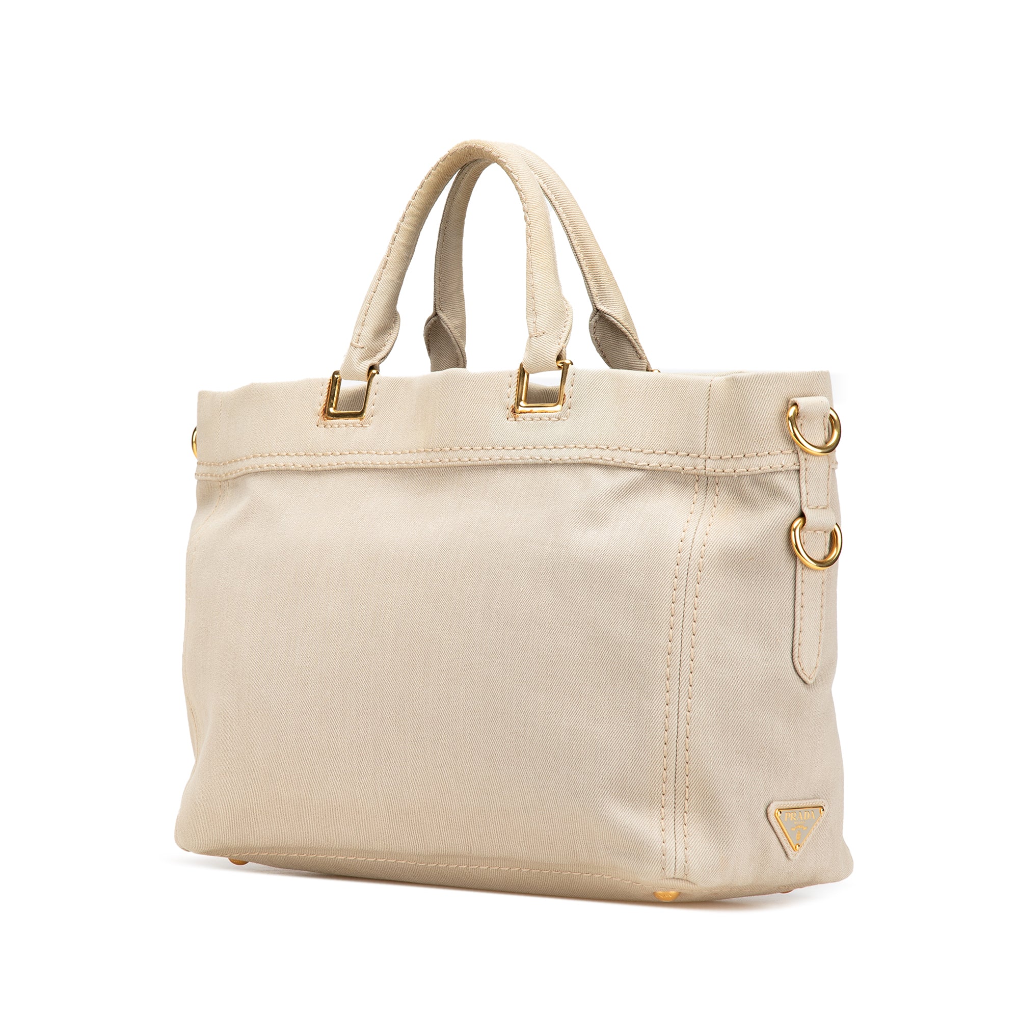 Denim Canapa Logo Satchel