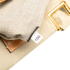 Denim Canapa Logo Satchel