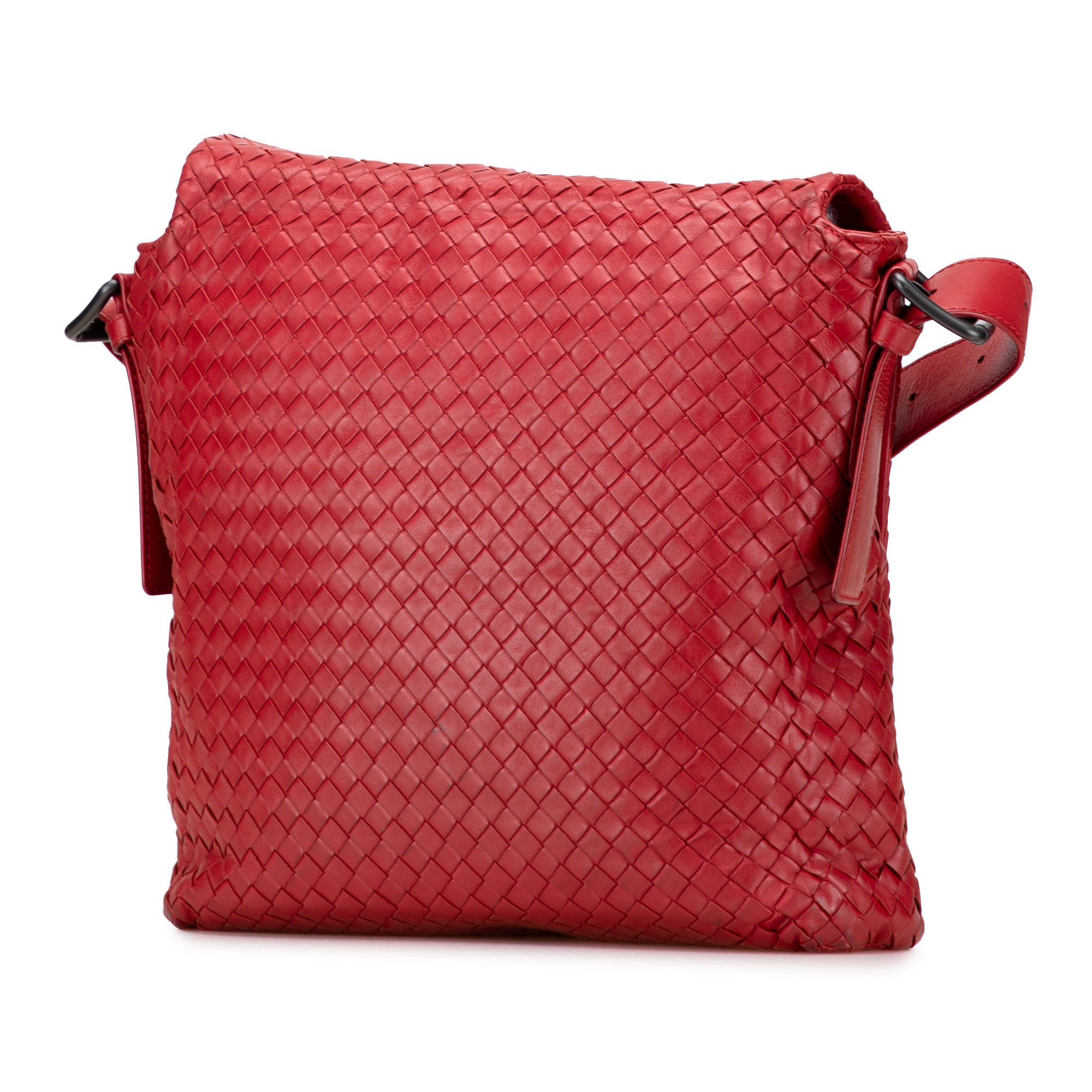 Nappa Intrecciato Flap Crossbody