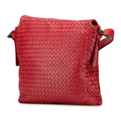 Nappa Intrecciato Flap Crossbody