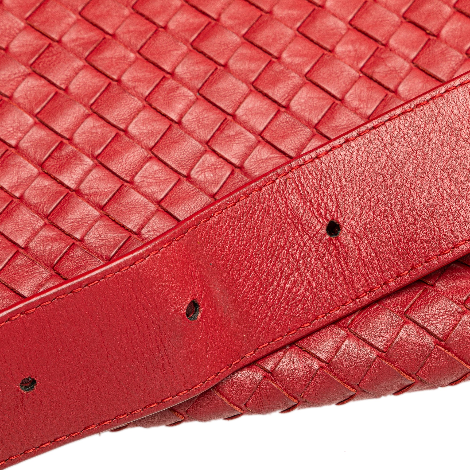 Nappa Intrecciato Flap Crossbody