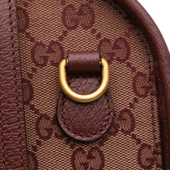 Mini GG Canvas Ophidia Web Duffle Bag