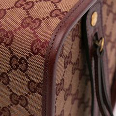 Mini GG Canvas Ophidia Web Duffle Bag
