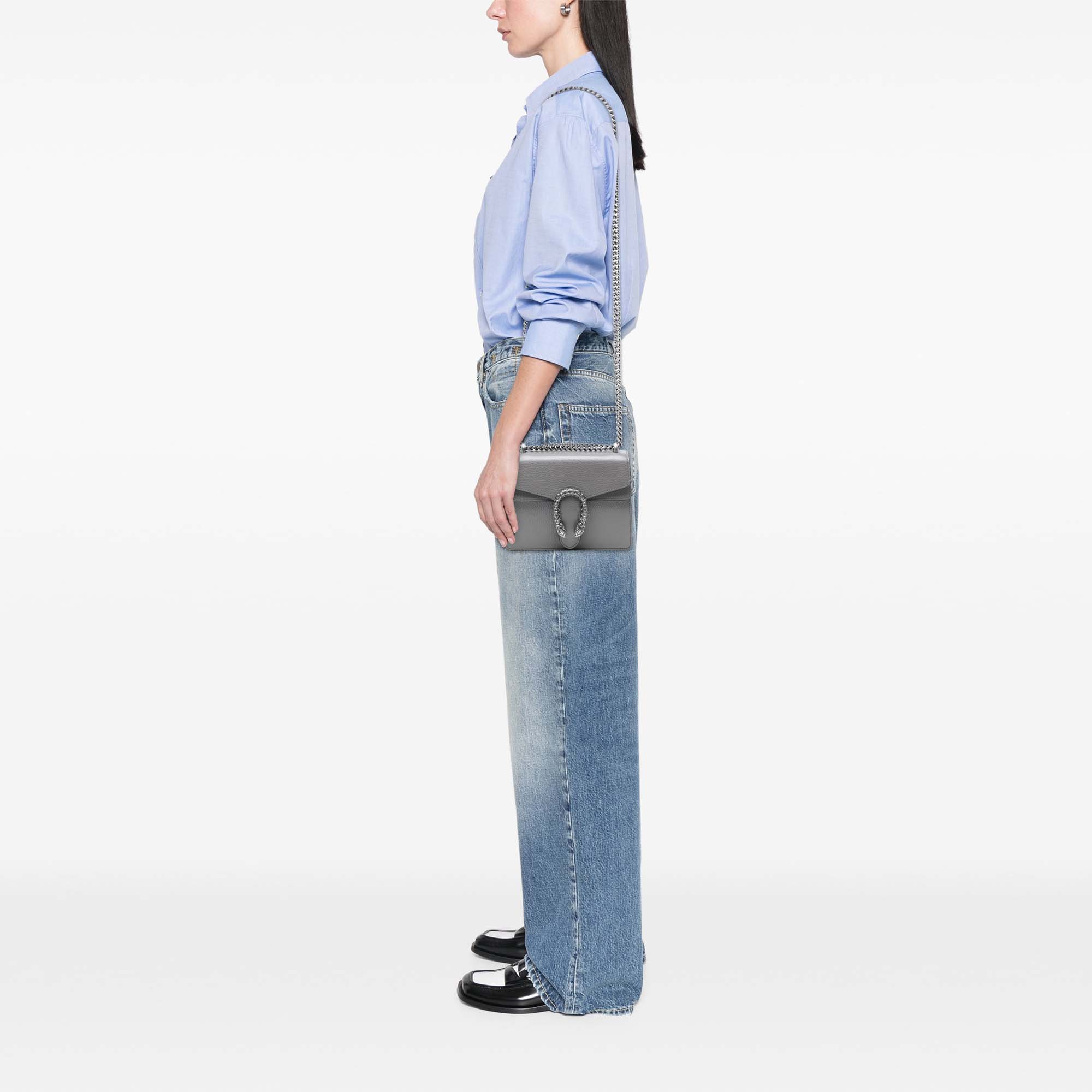 Small Leather Dionysus Crossbody