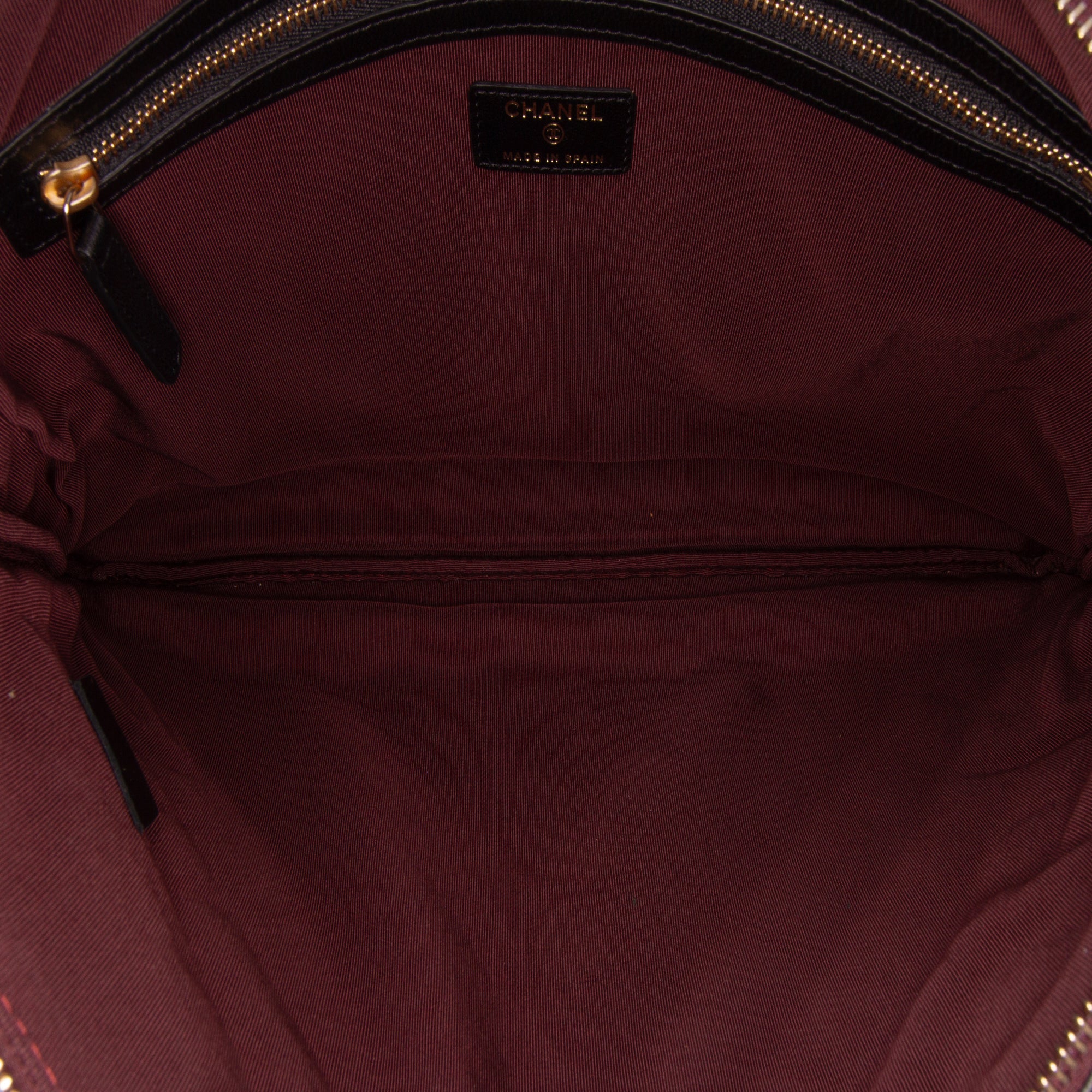Large Quilted Lambskin O Case Clutch