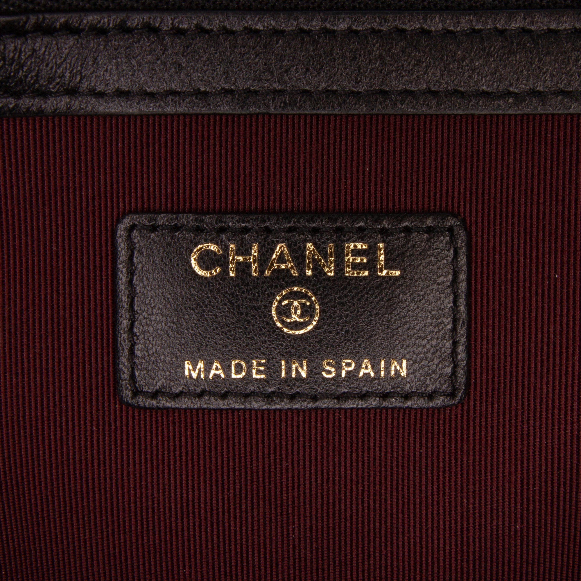 Large Quilted Lambskin O Case Clutch