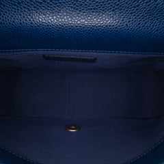 Small Quilted Caviar Carry Around Flap