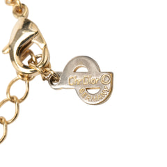 Gold Plated CD Logo Pendant Necklace