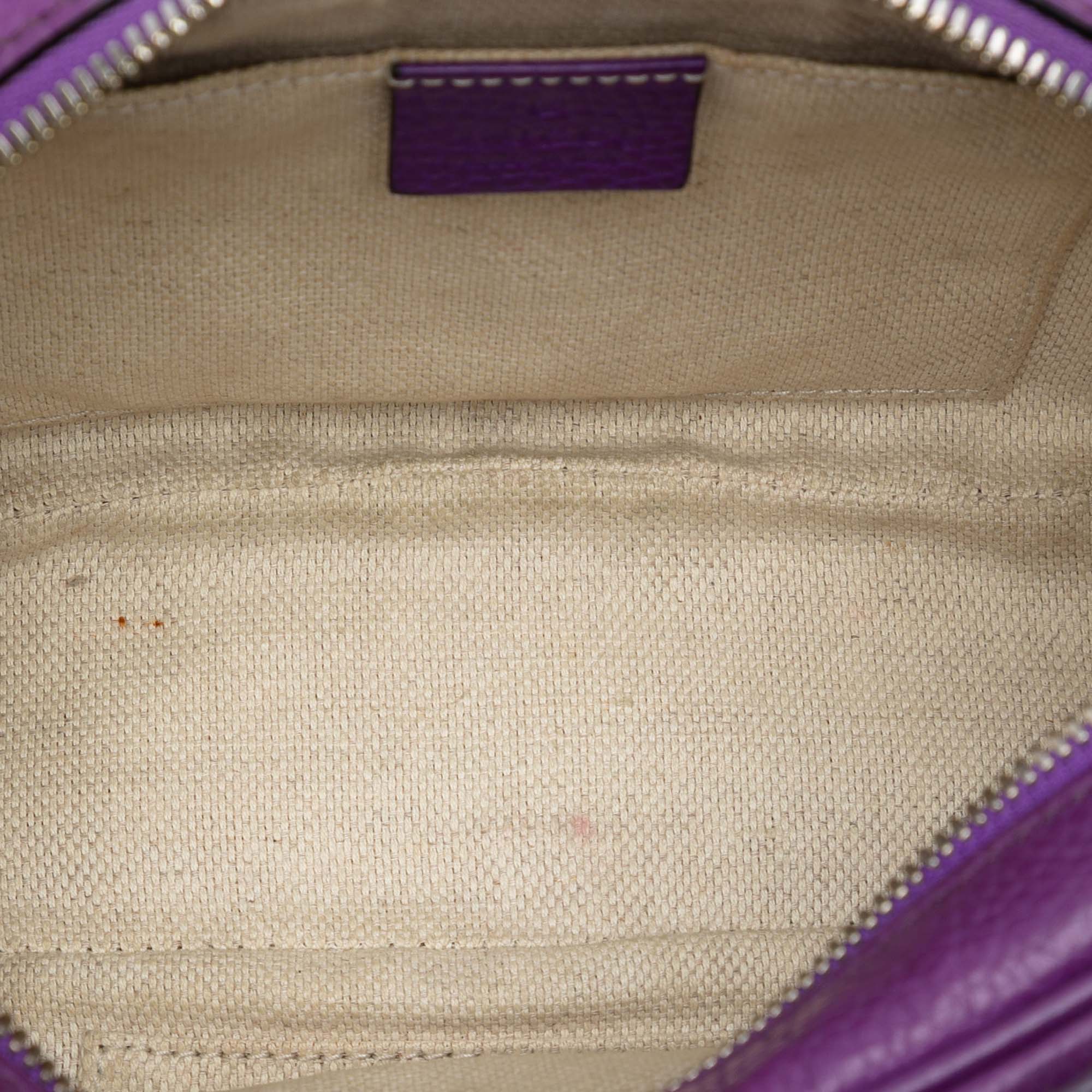 Metallic Leather Soho Disco Crossbody