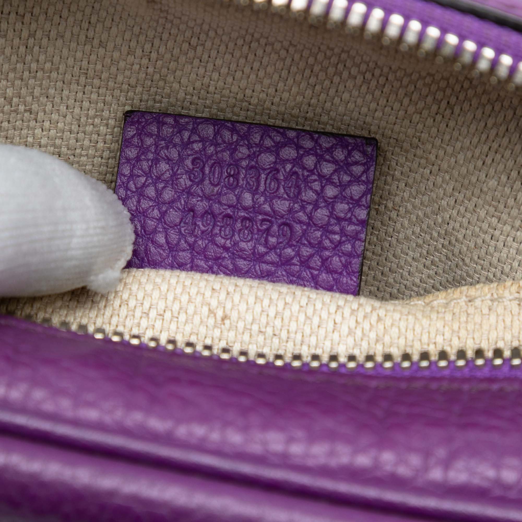 Metallic Leather Soho Disco Crossbody