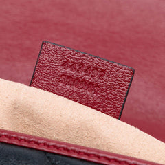 Medium GG Marmont Matelasse Diagonal Leather Torchon Shoulder Bag