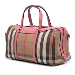Medium House Check Canvas Derby Alchester Bowling Bag