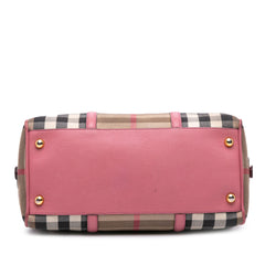 Medium House Check Canvas Derby Alchester Bowling Bag