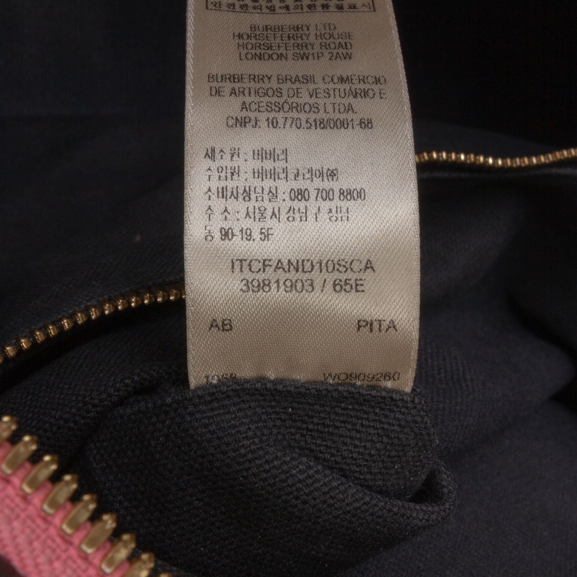 Medium House Check Canvas Derby Alchester Bowling Bag