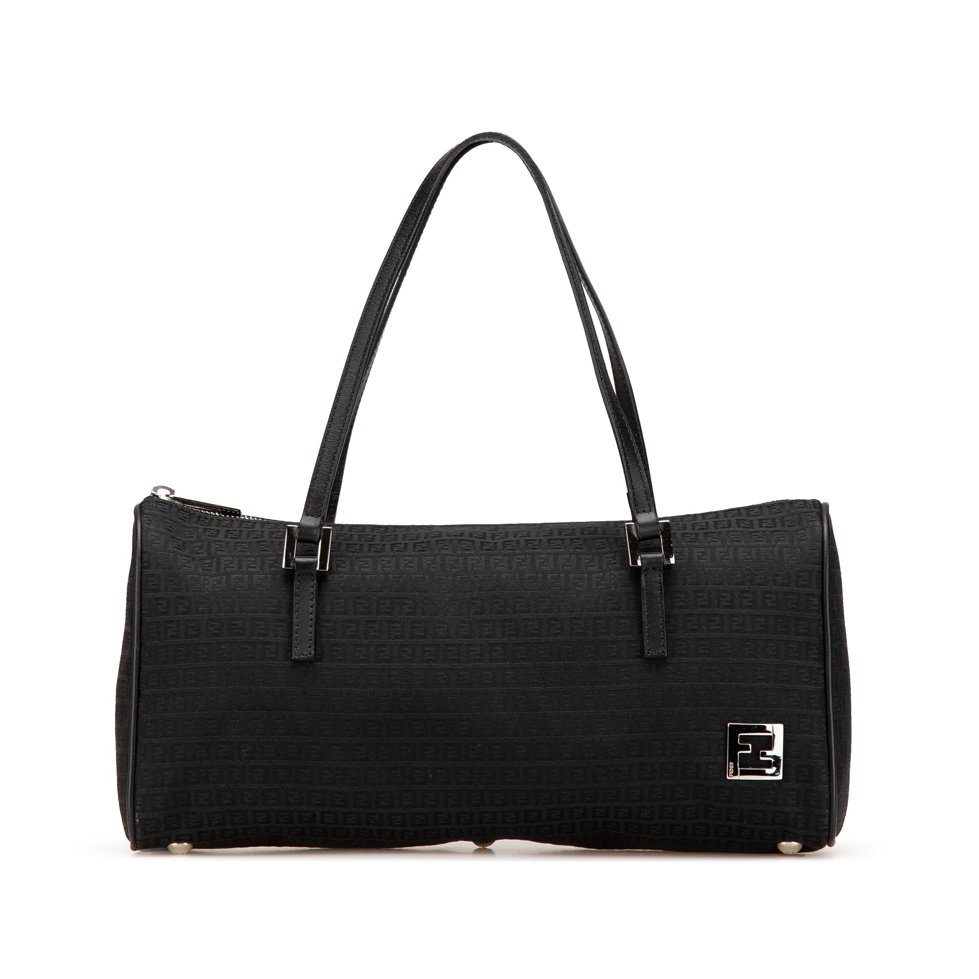 Micro Zucchino Canvas Bauletto Handbag