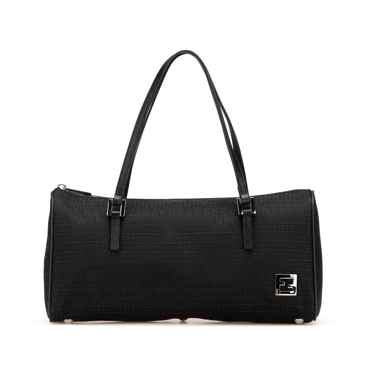 Micro Zucchino Canvas Bauletto Handbag