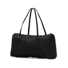 Micro Zucchino Canvas Bauletto Handbag