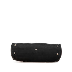 Micro Zucchino Canvas Bauletto Handbag
