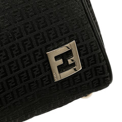 Micro Zucchino Canvas Bauletto Handbag