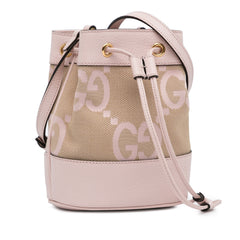 Mini Jumbo GG Canvas Ophidia Bucket Bag_1