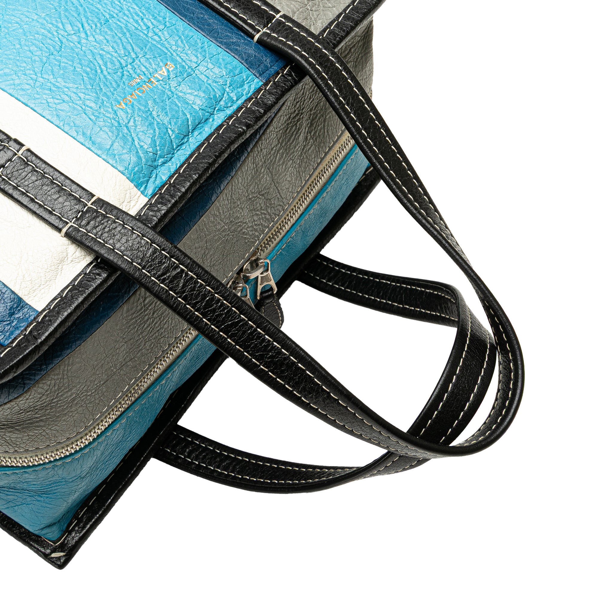 S Lambskin Bazar Shopper Satchel