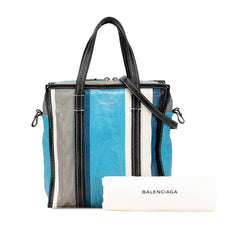 S Lambskin Bazar Shopper Satchel