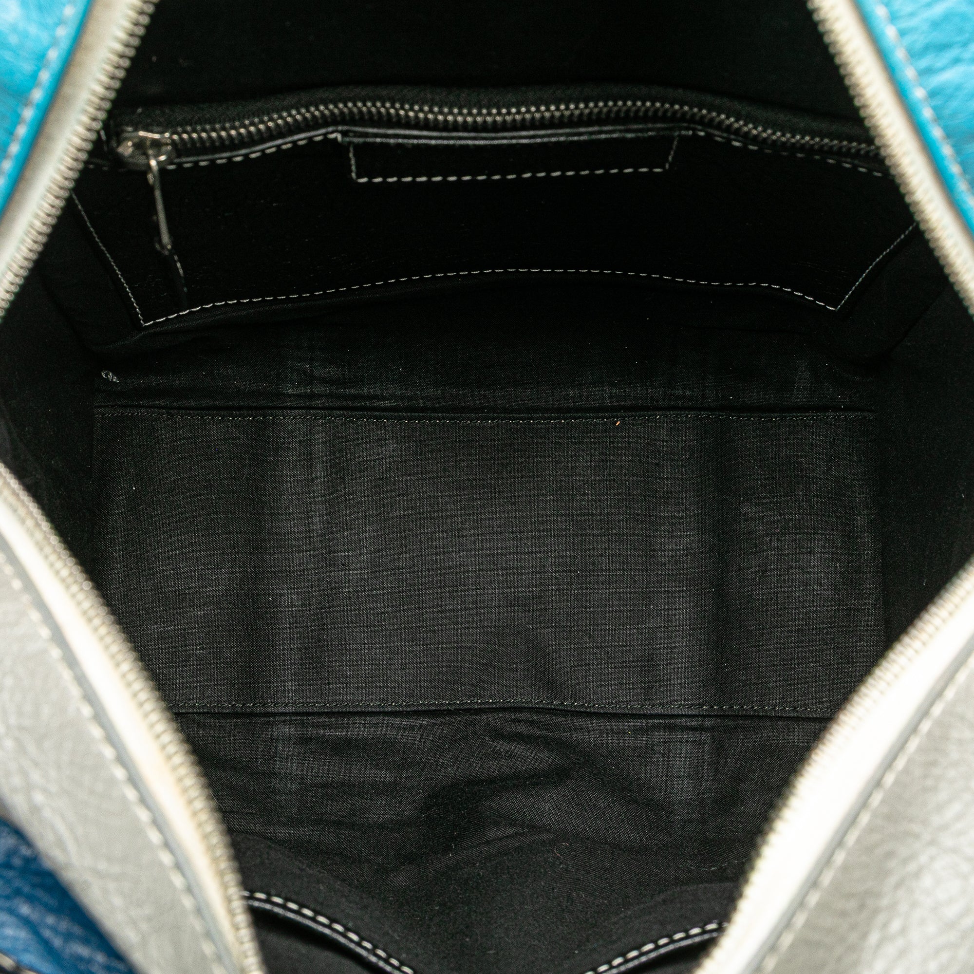 S Lambskin Bazar Shopper Satchel