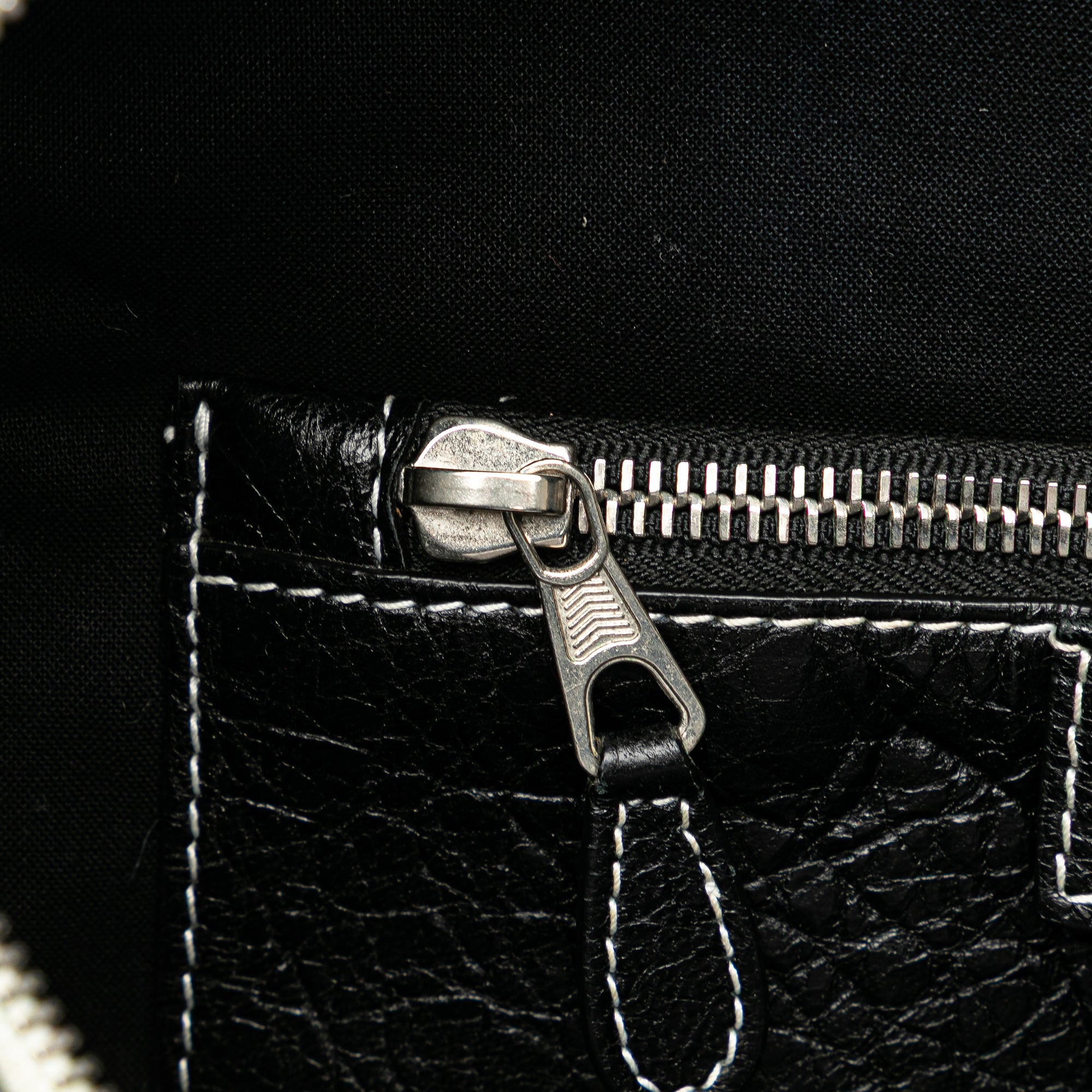 S Lambskin Bazar Shopper Satchel