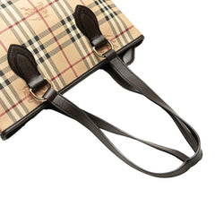 Haymarket Check Coated Canvas Tote