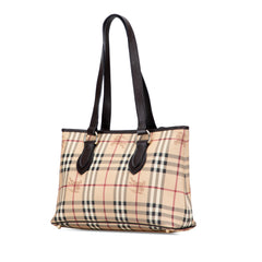 Haymarket Check Coated Canvas Tote