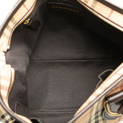 Haymarket Check Coated Canvas Tote